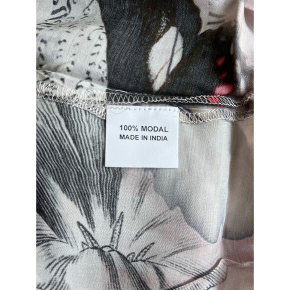 A Rare Bird Butterfly Print One Size Kimono Pink Floral - Picture 4 of 4